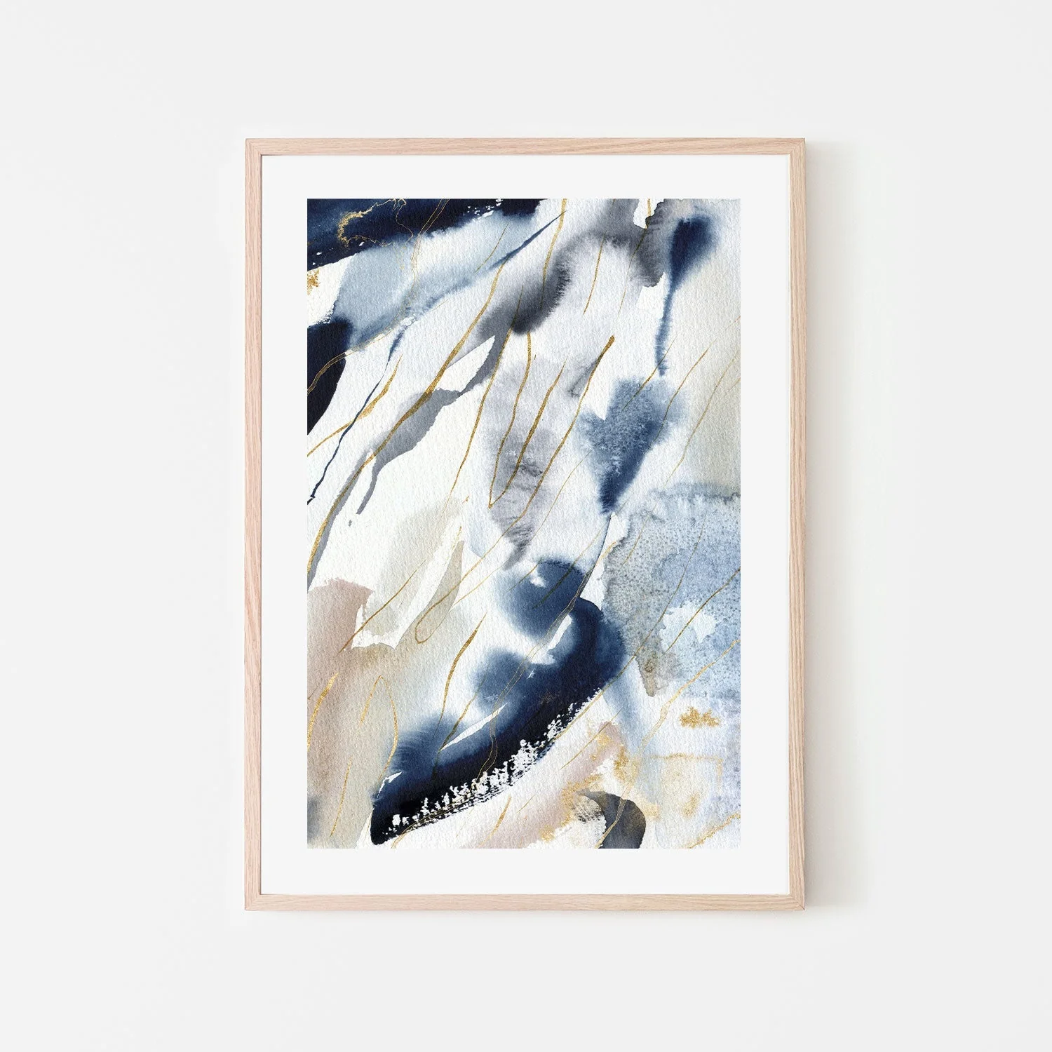 Gold And Navy Watercolour, Style B - Image 6