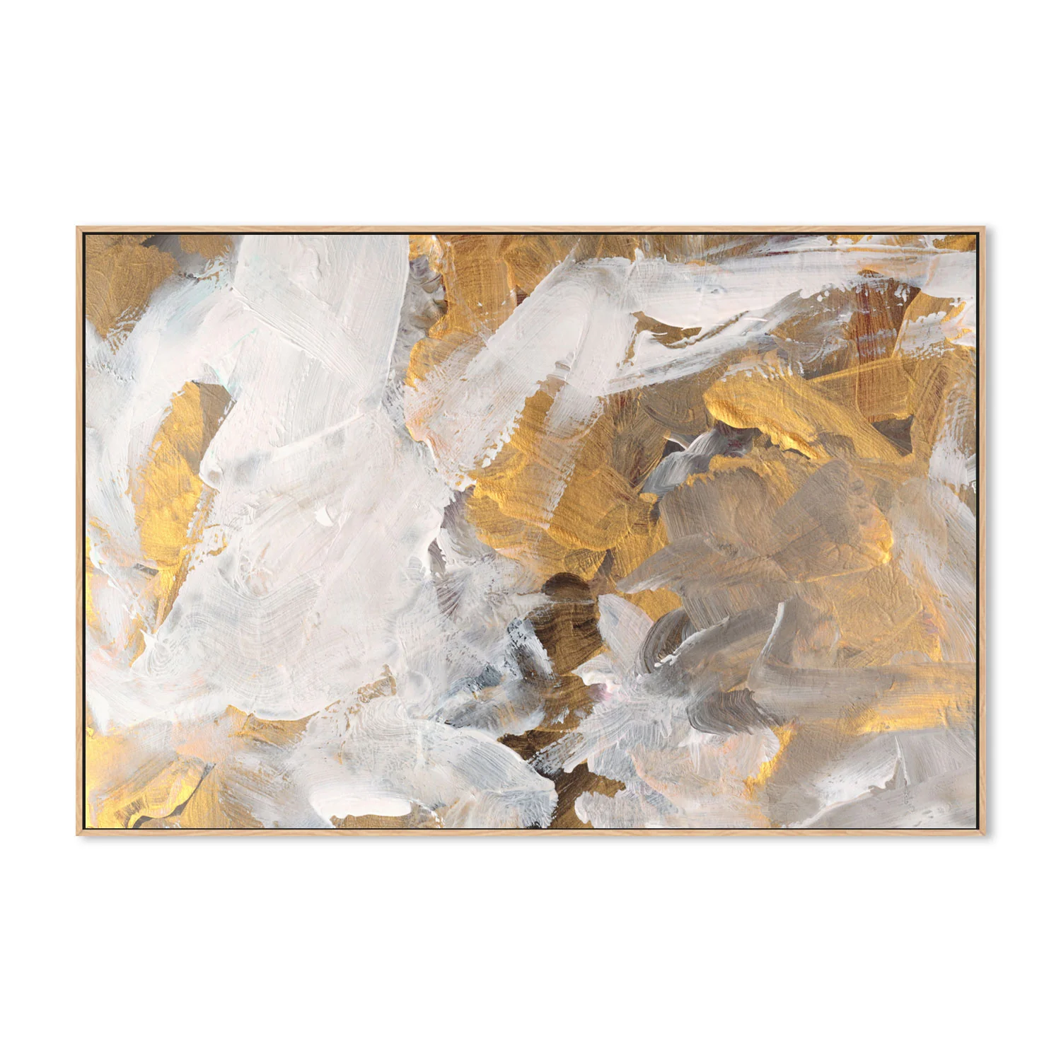 Golden Autumn Colours , Hand-painted Canvas - Image 4