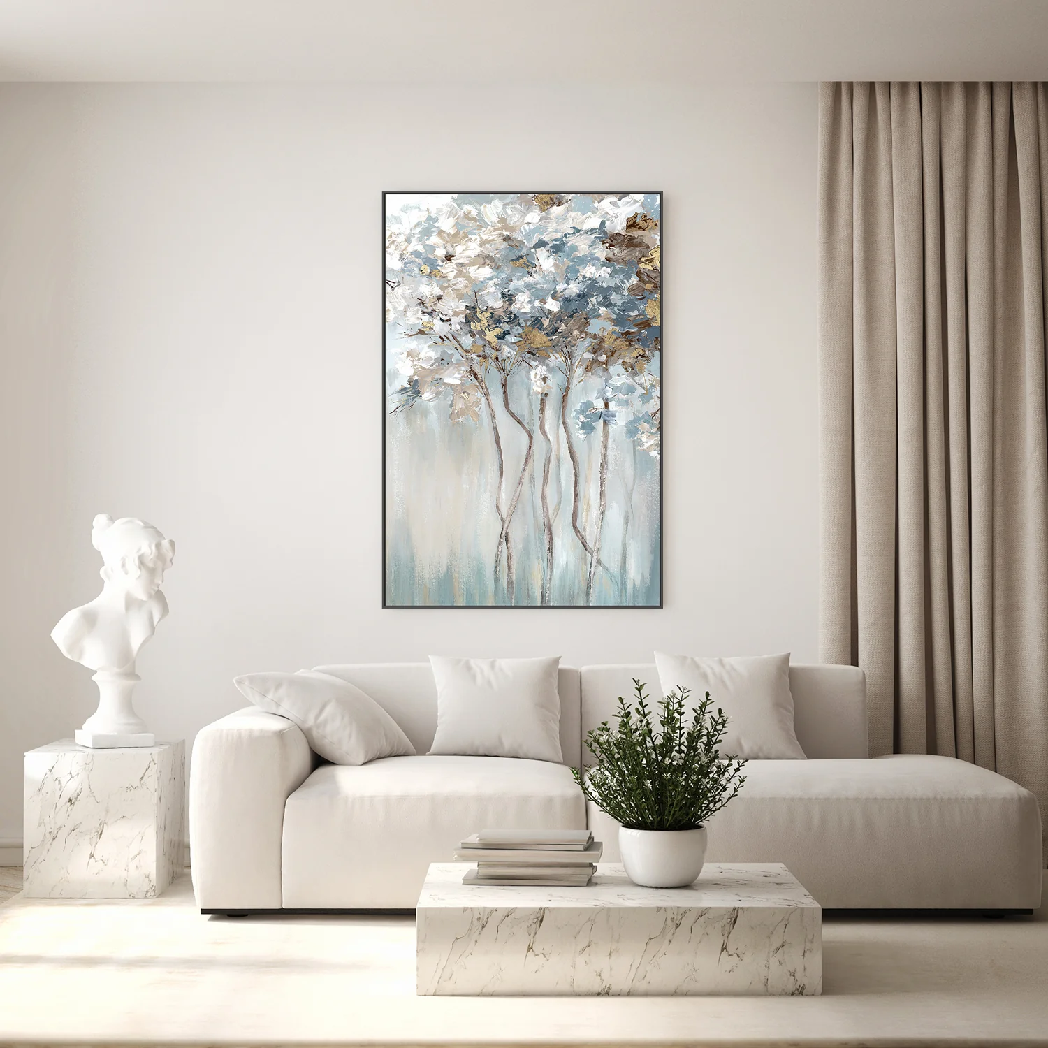 Golden Blue Forest - Image 7