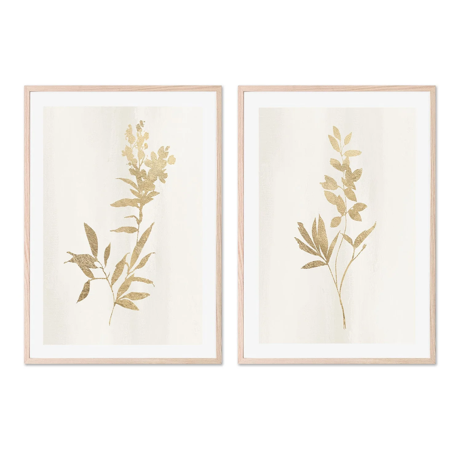 Golden Botanical, Style A & B, Set of 2 - Image 6