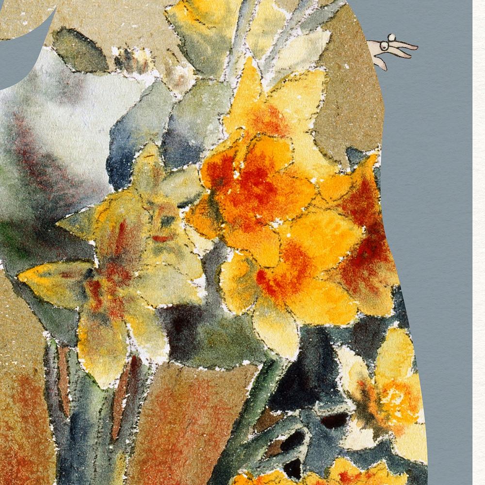 Golden Floral Woman - Image 11