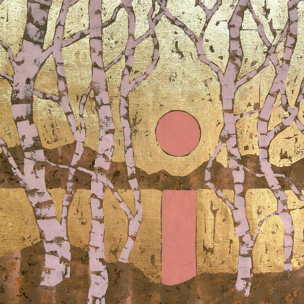 Golden Pink Sunset - Original Painting by Ekaterina Prisich - Image 5
