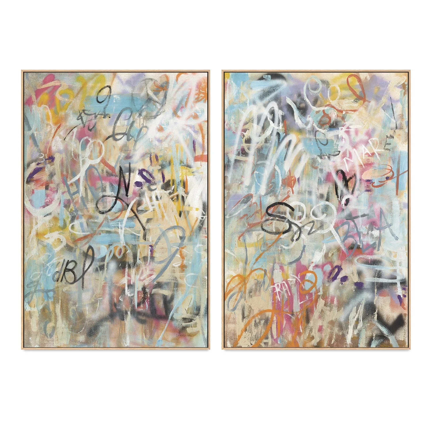 Graffiti Love, Style A & B, Set Of 2 - Image 4