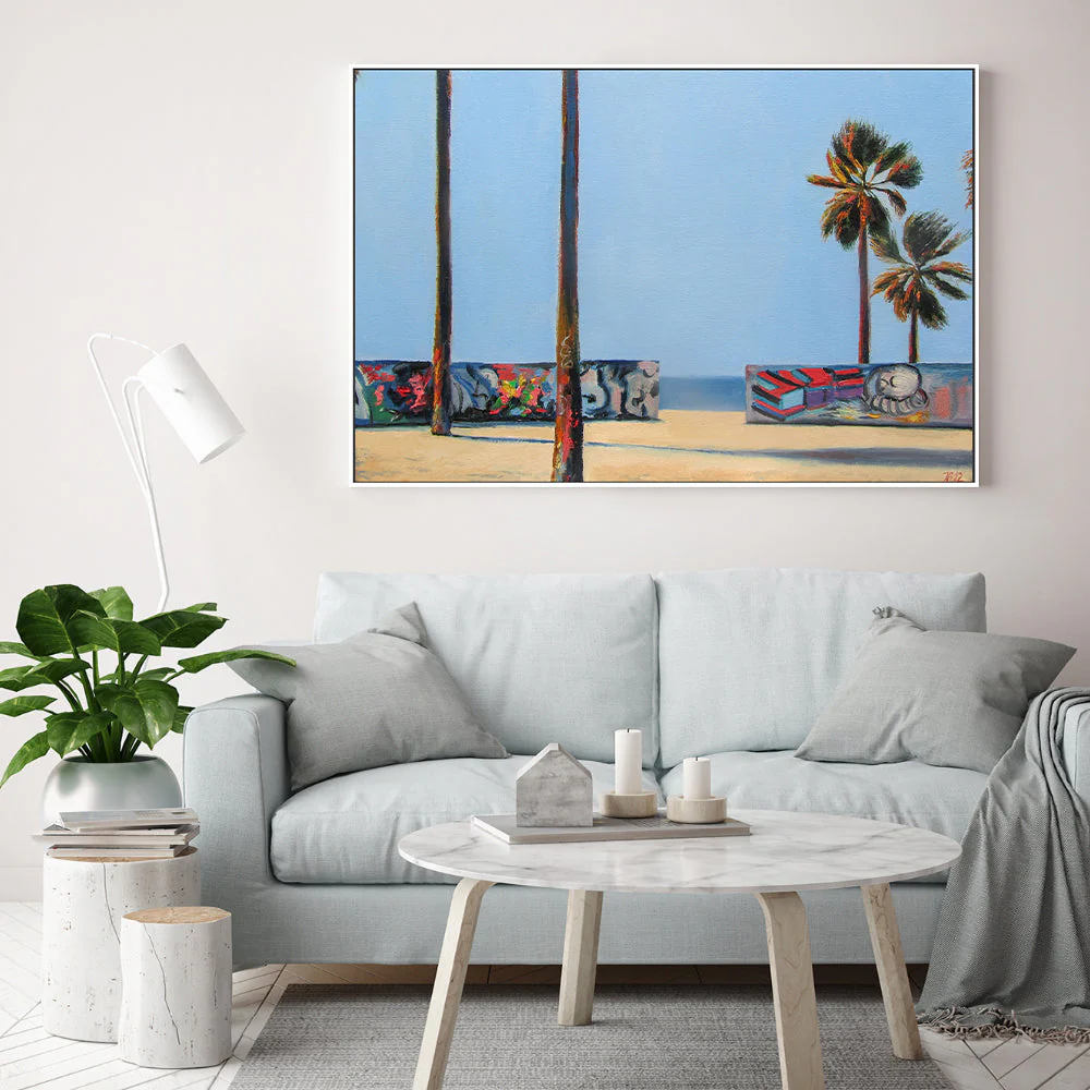 Graffiti Wall And Ocean - Image 2