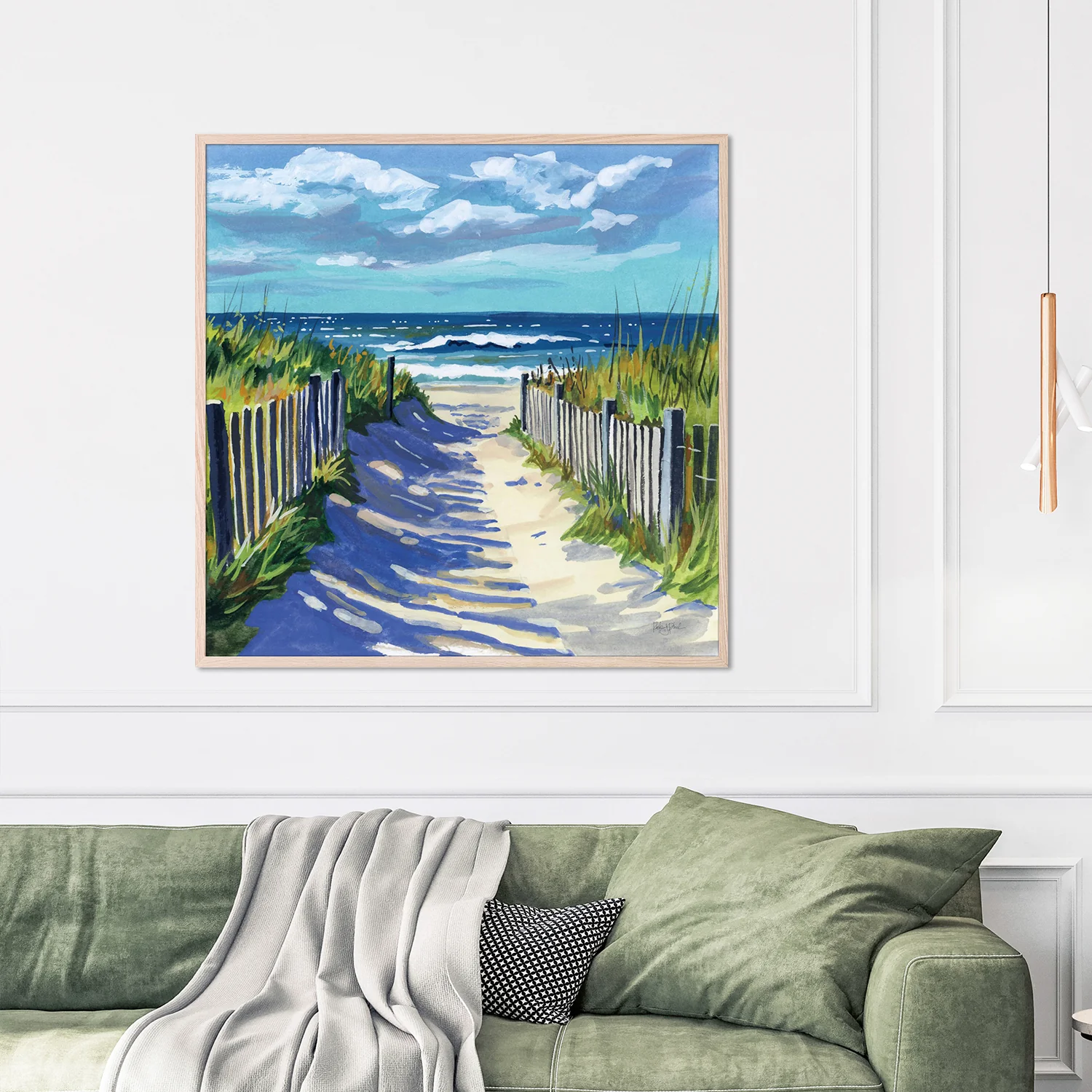 Grassy Path To The Beach, Style A - Image 7