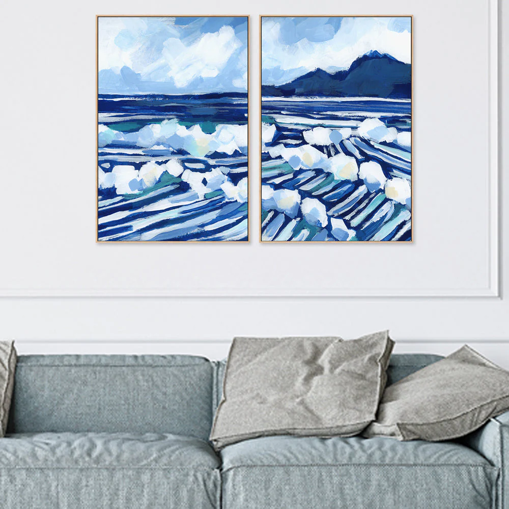 Grecian Tides , Style A & B , Set Of 2 - Image 2