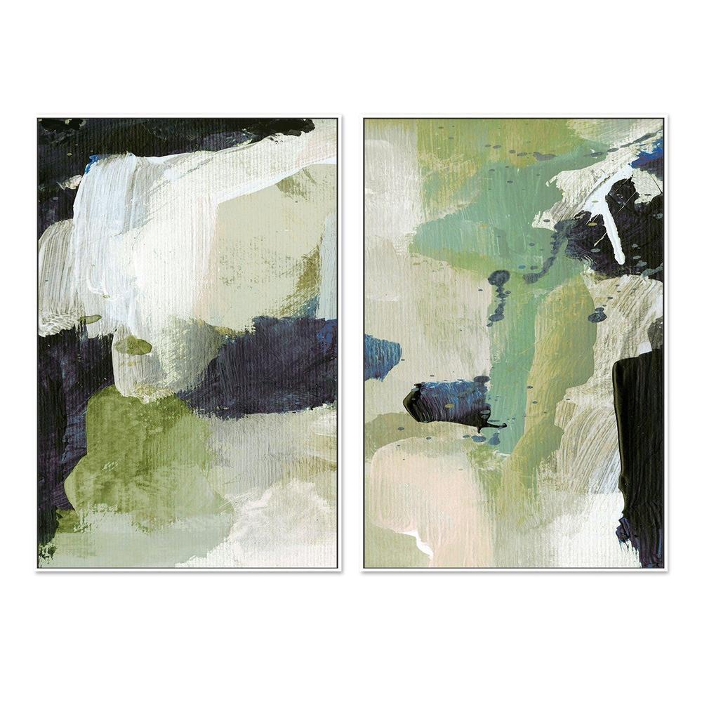 Green Abstract, Set Of 2 - Image 5