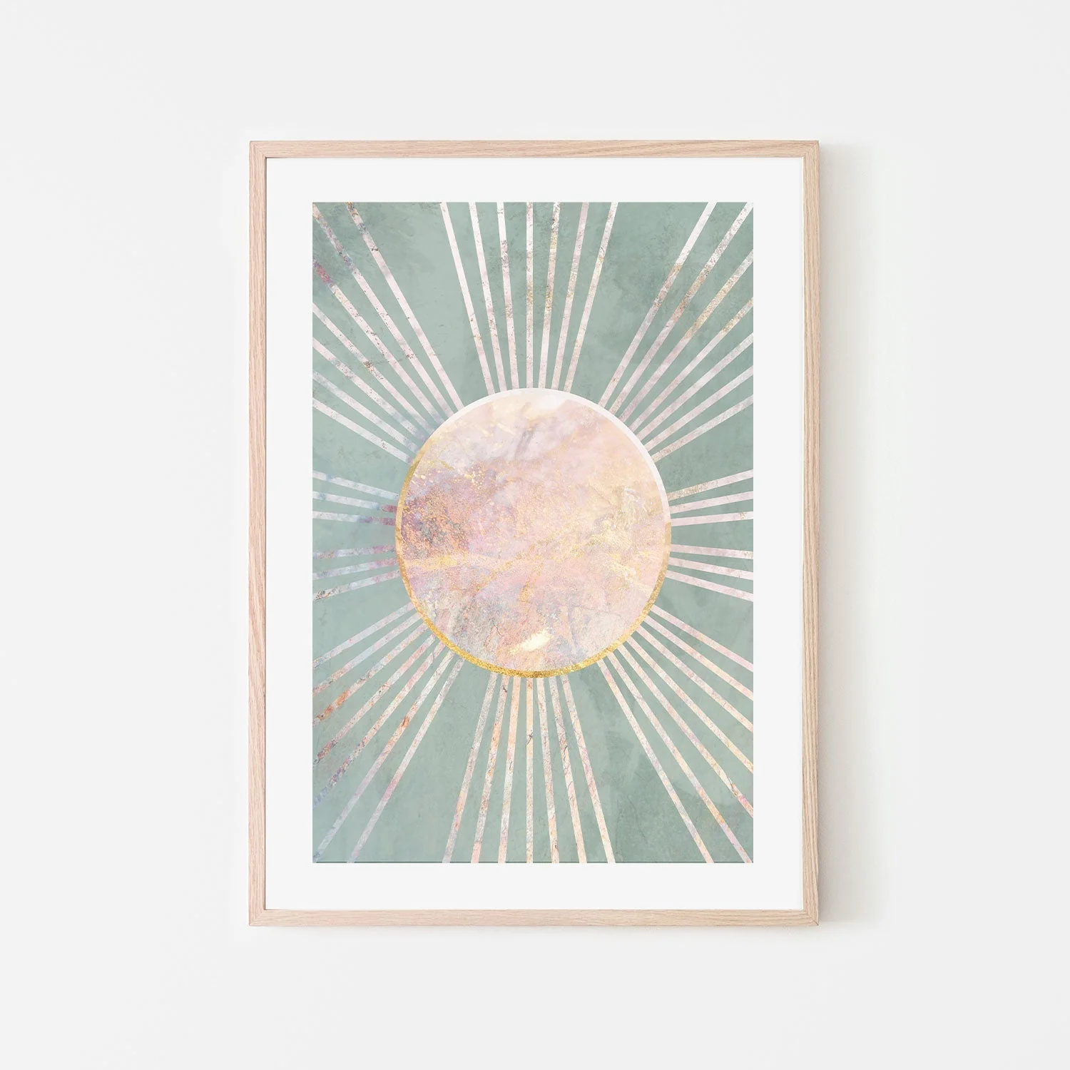 Green Boho Sun, Style B - Image 6