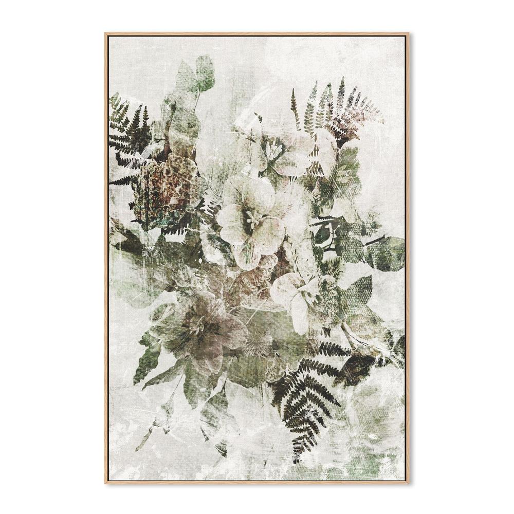 Green Grunge Floral - Image 4