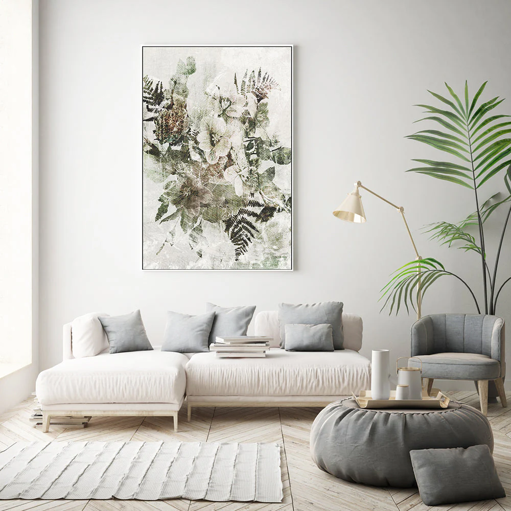 Green Grunge Floral - Image 7