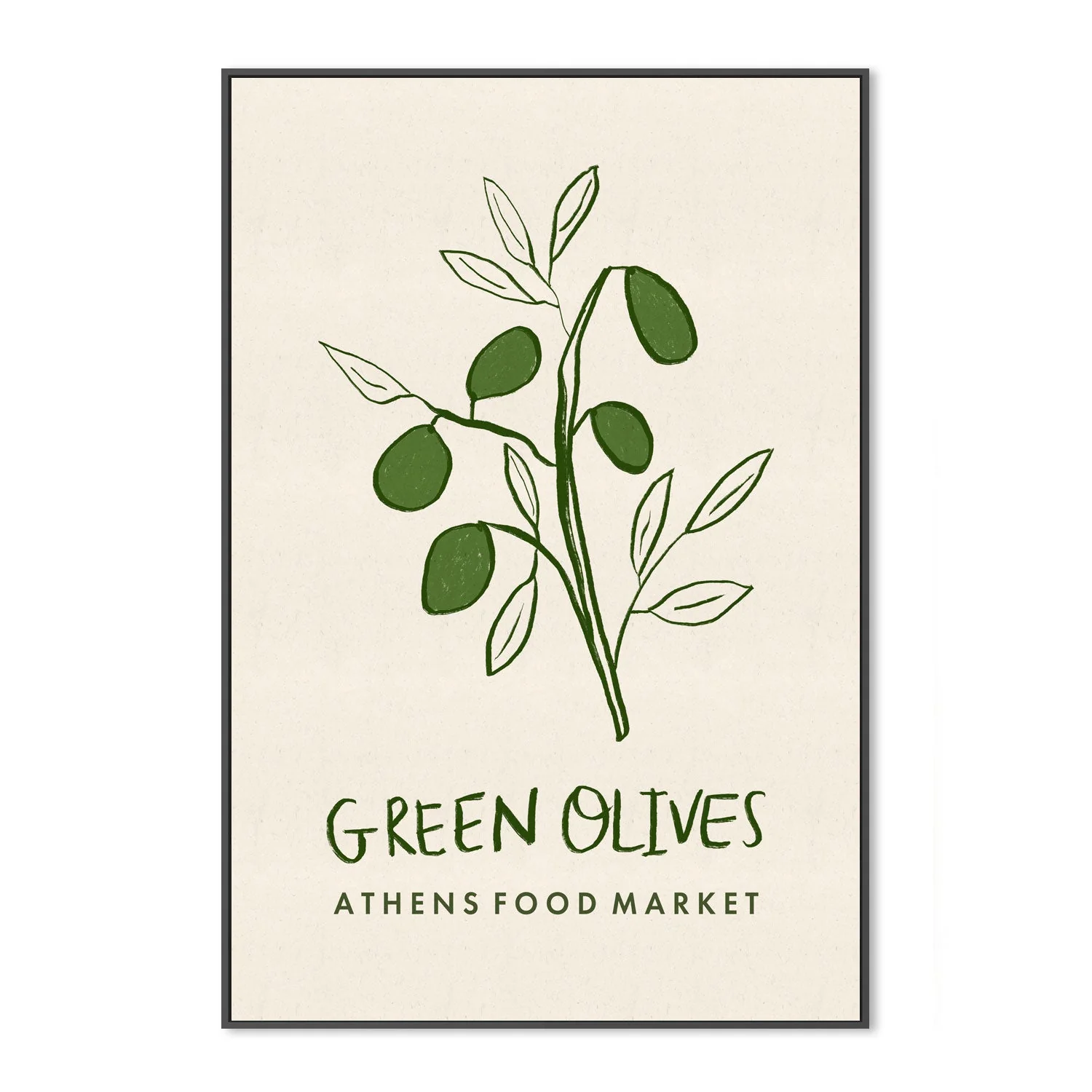 Green Olives, Athens Food Market - Image 3