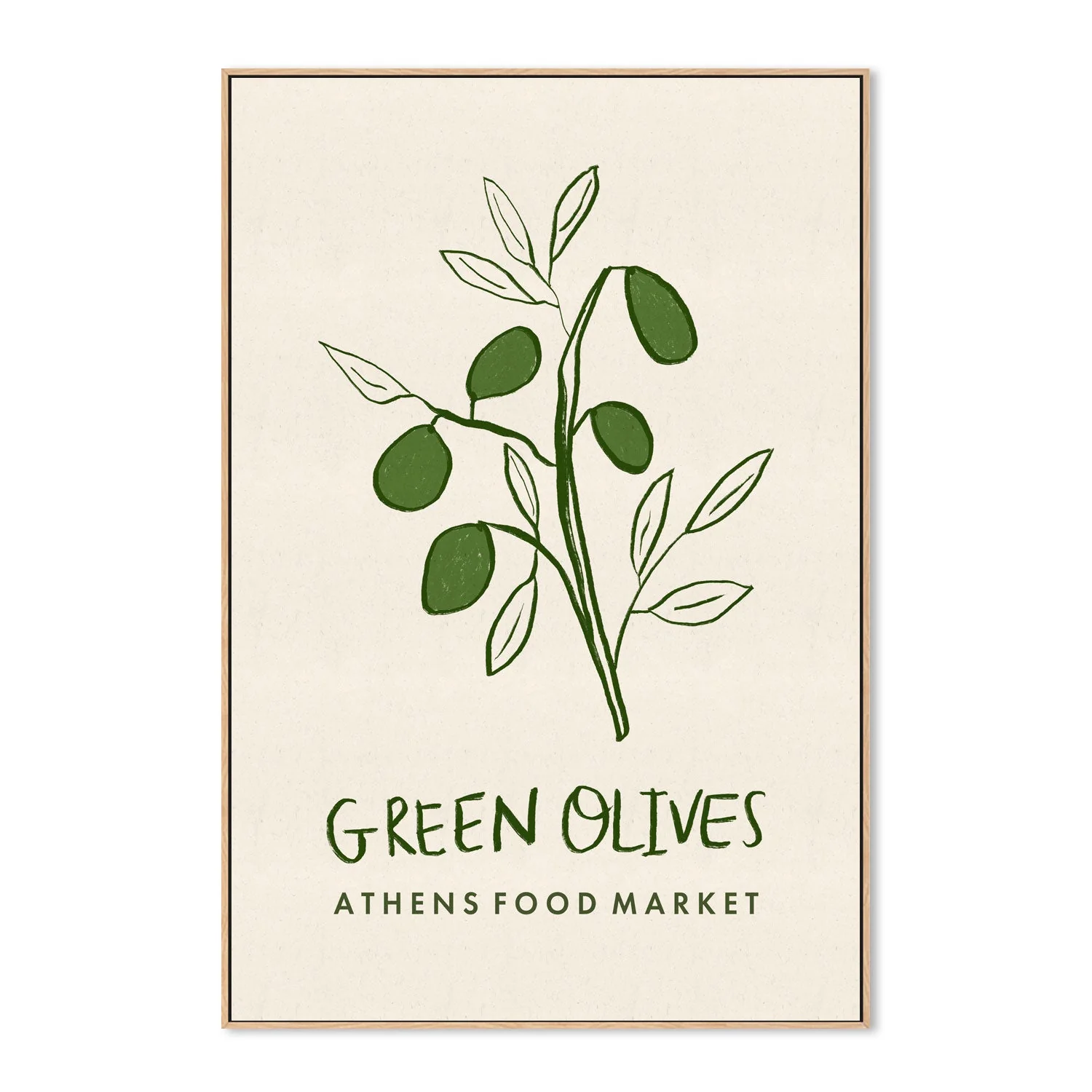 Green Olives, Athens Food Market - Image 4