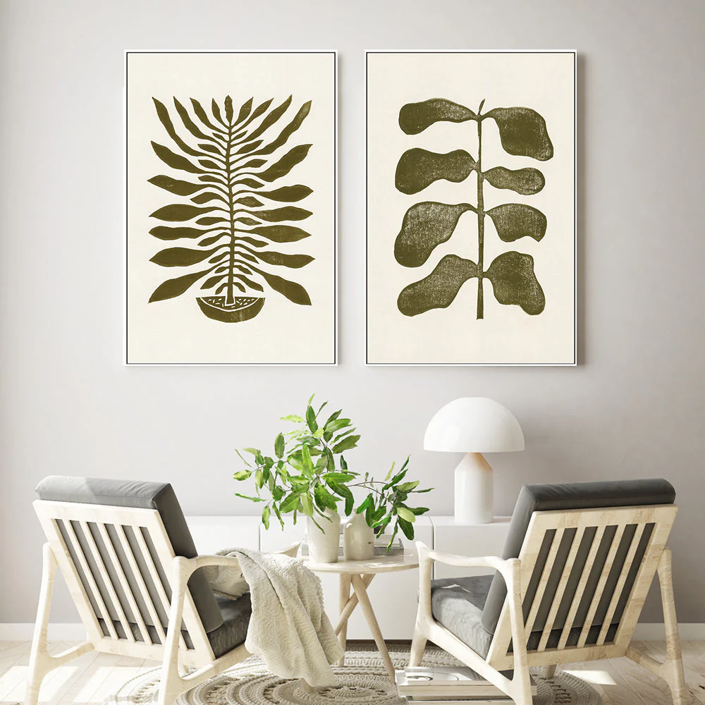 Green Plants, Set of 2 - Image 2