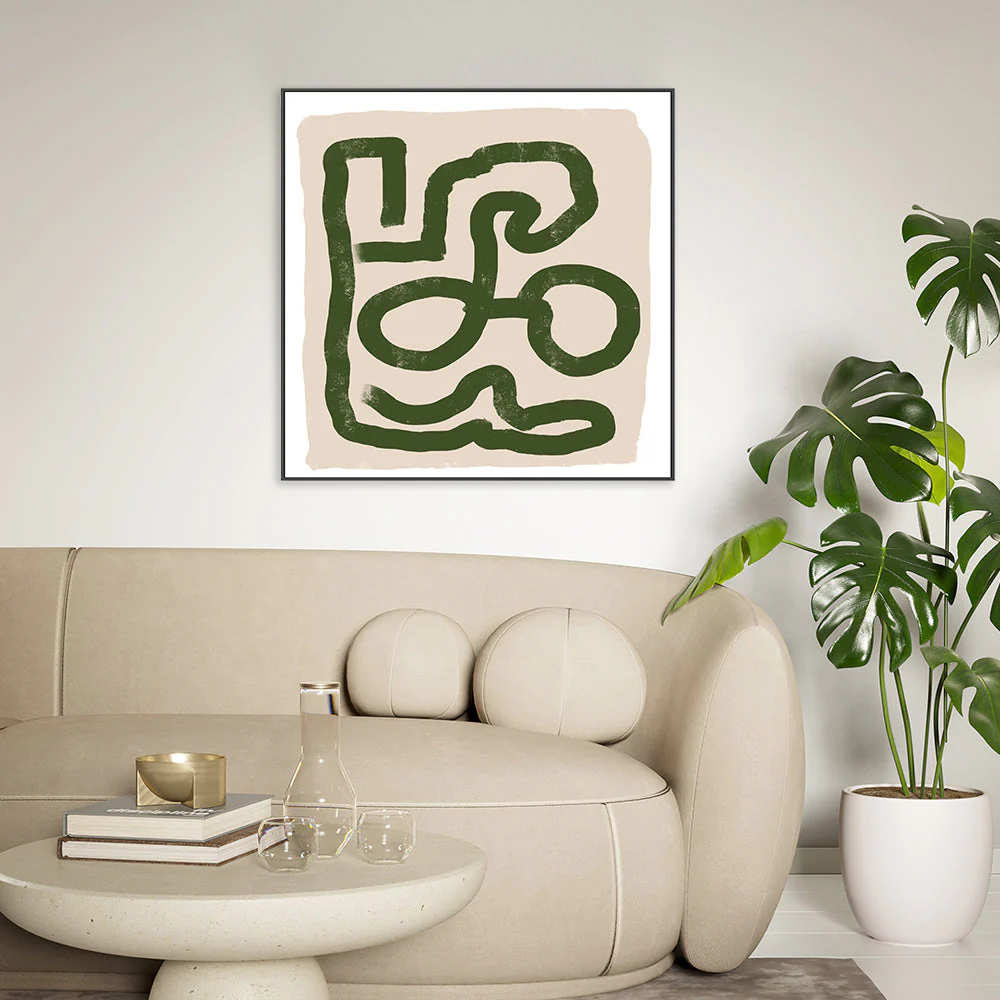 Green Scribble, Style E - Image 2