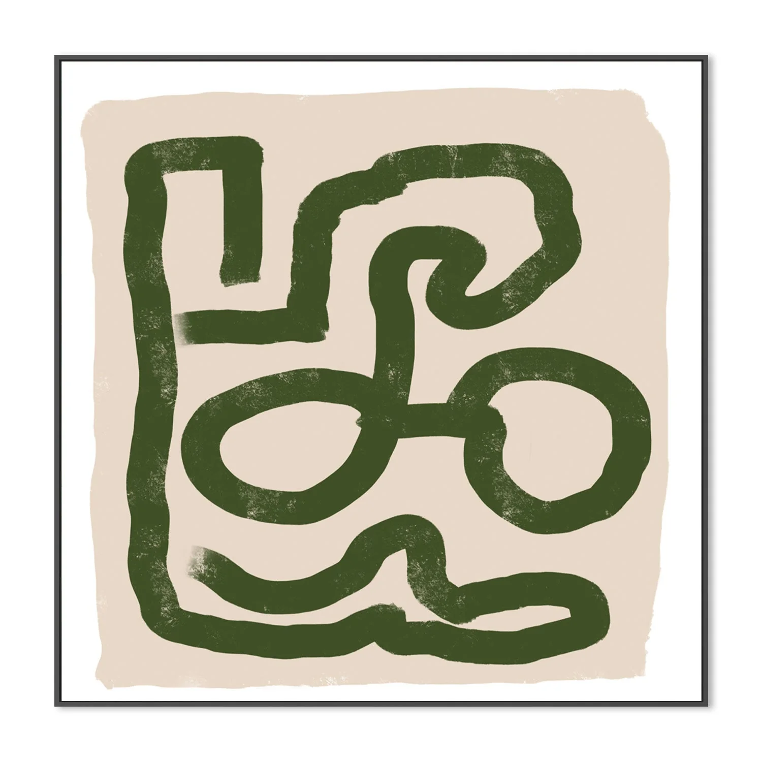Green Scribble, Style E - Image 3