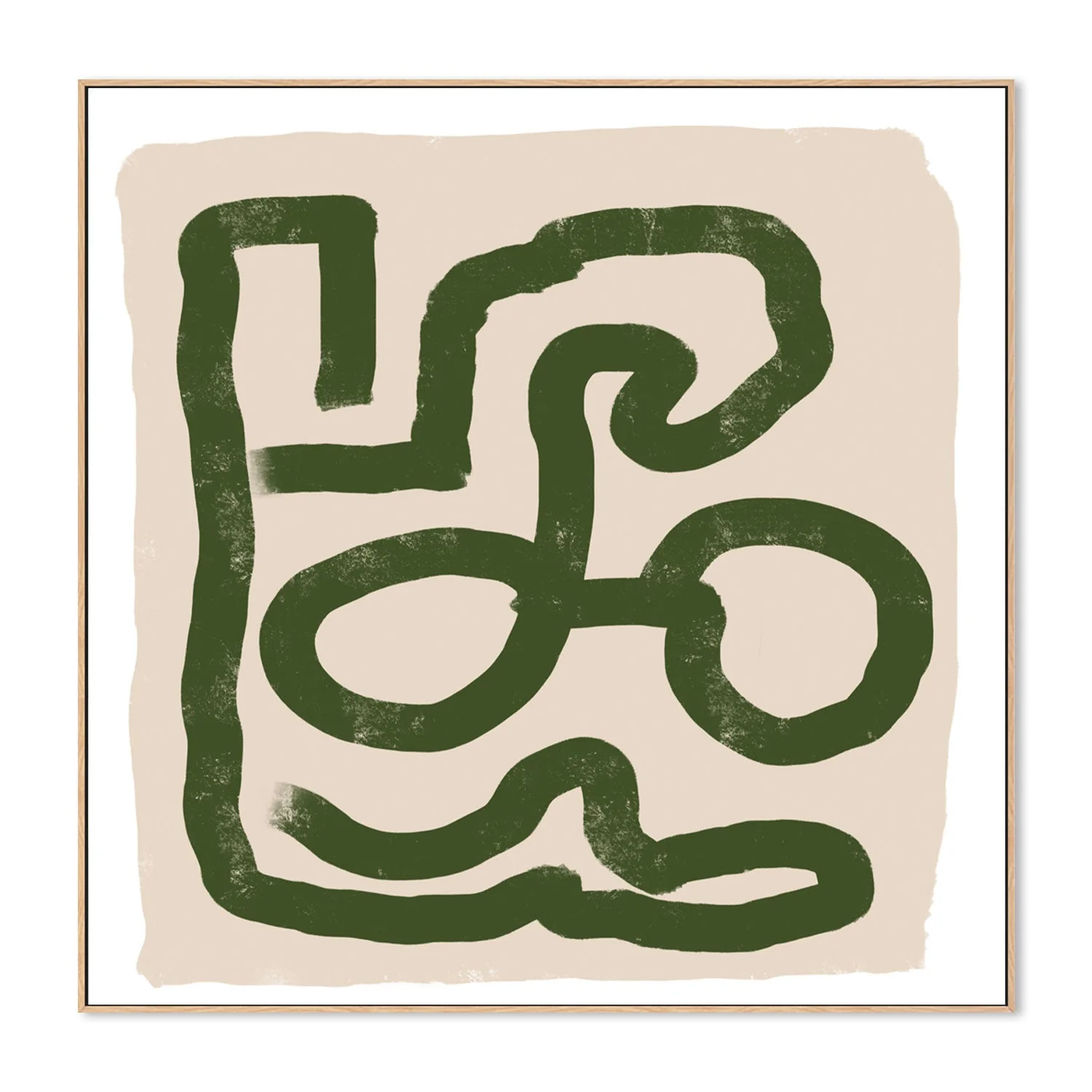 Green Scribble, Style E - Image 4