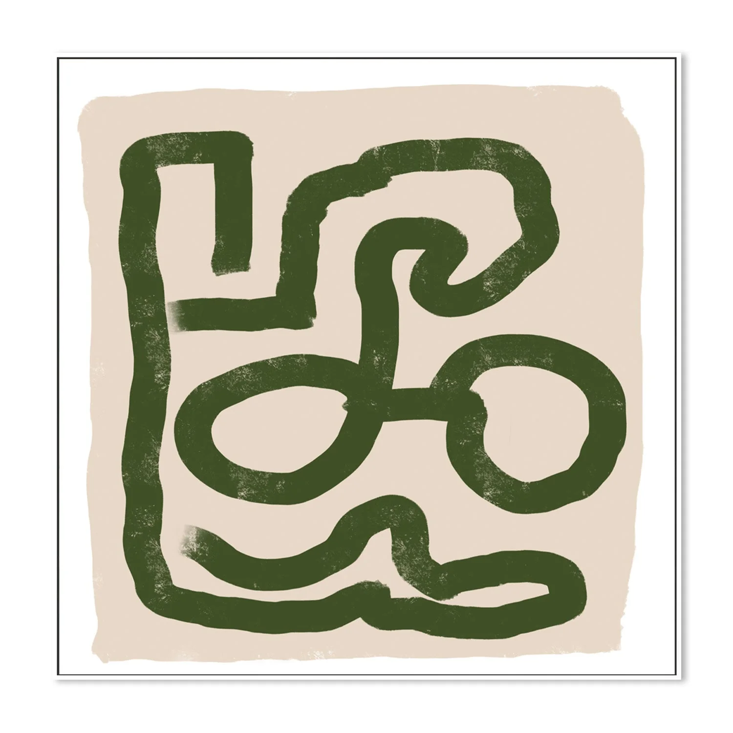 Green Scribble, Style E - Image 5
