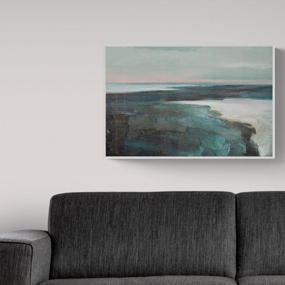 Greenland, Sea And Sky, Hand-Painted Canvas - Image 4