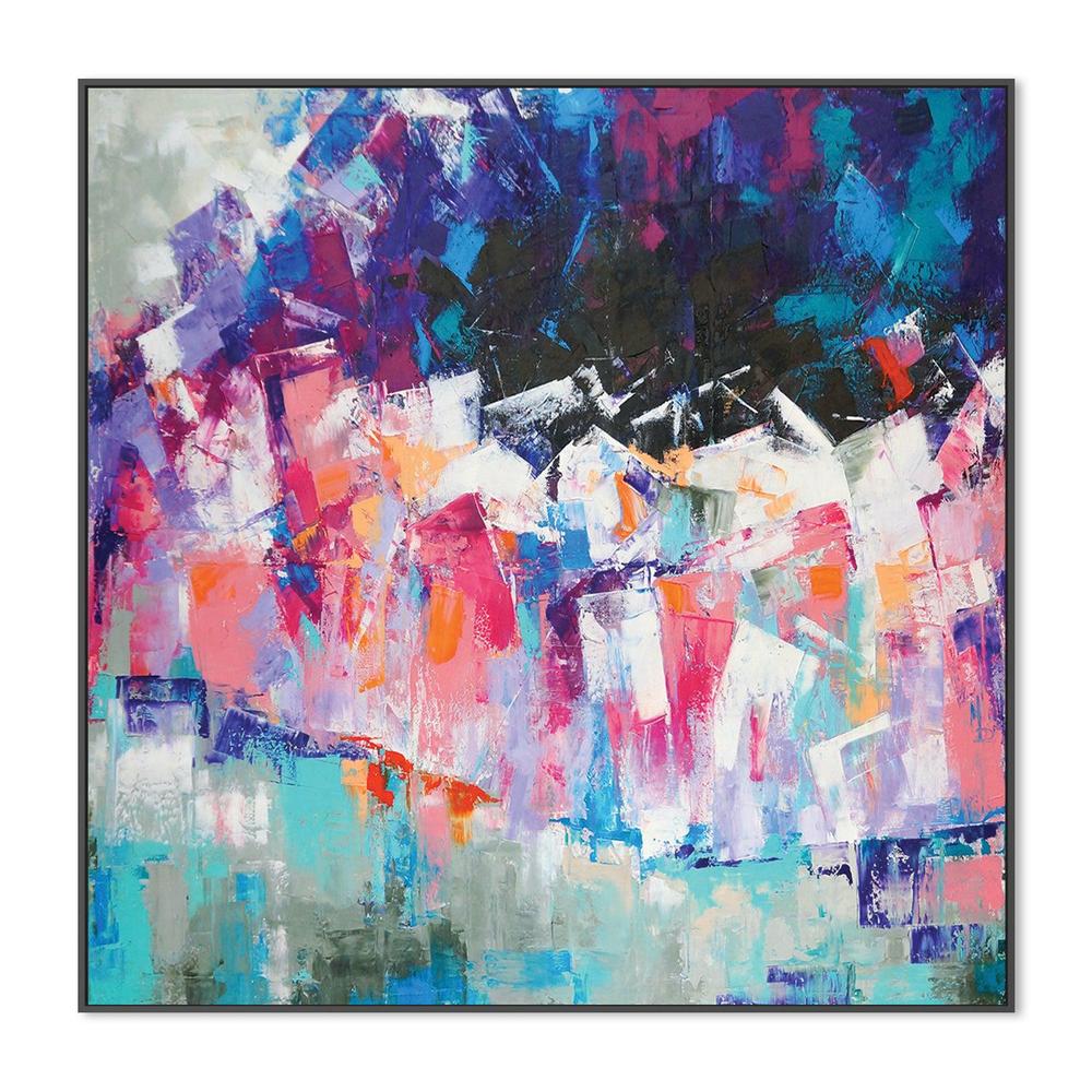 Ground Breaking , Hand-painted Canvas - Image 3