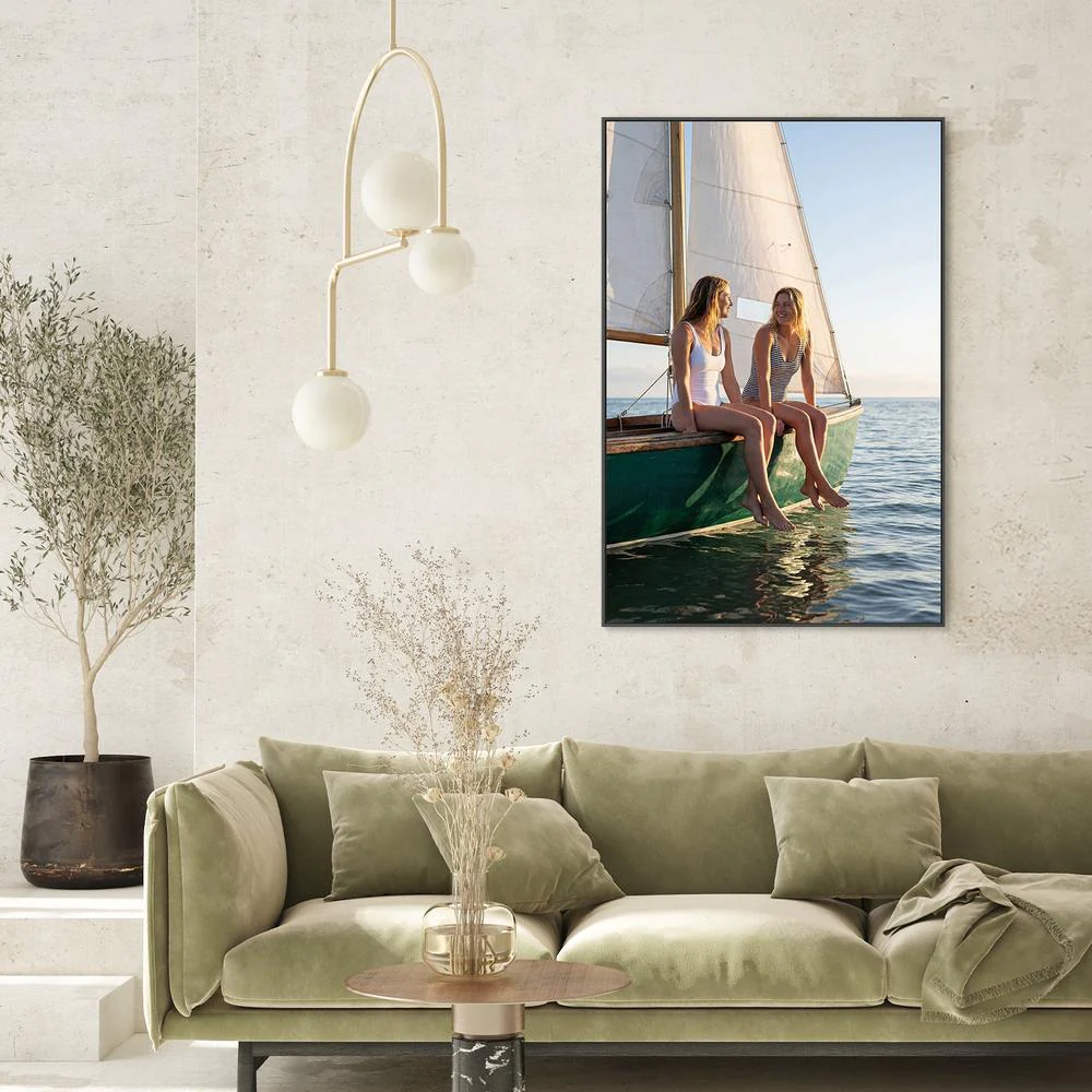 Happy Women on Sailboat - Image 2