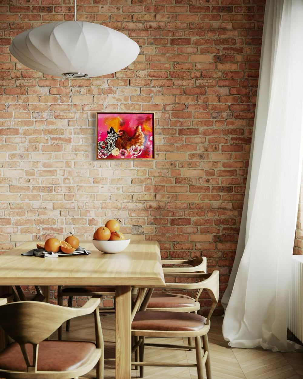 Hatching Hearts, Original Hand-Painted Canvas By Emily Birdsey - Image 6