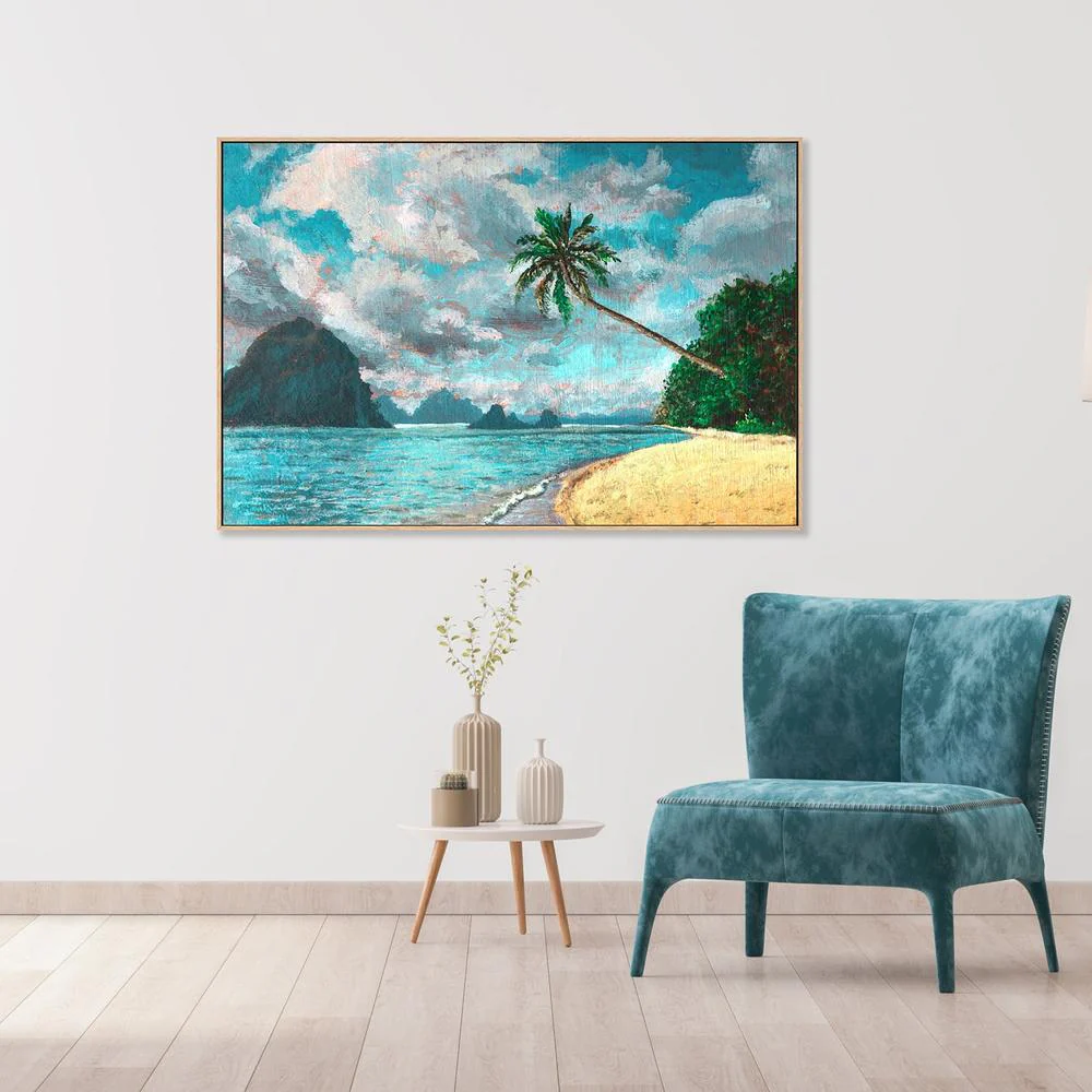 Hawaiian Sky, Style B, Hand-Painted Canvas - Image 2
