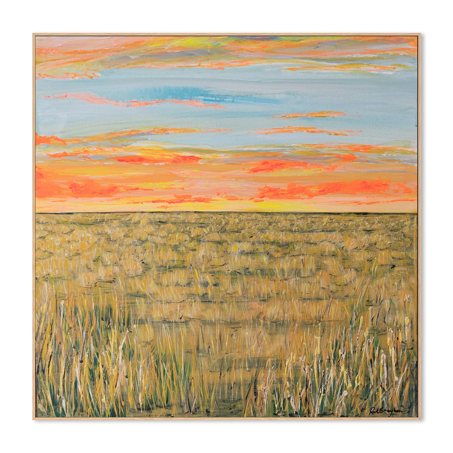 Hay Plains at Sunset - Image 4