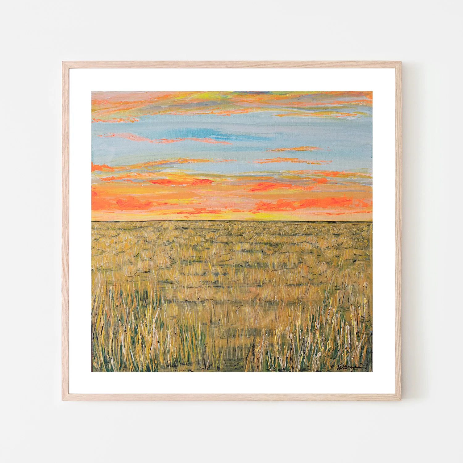 Hay Plains at Sunset - Image 6