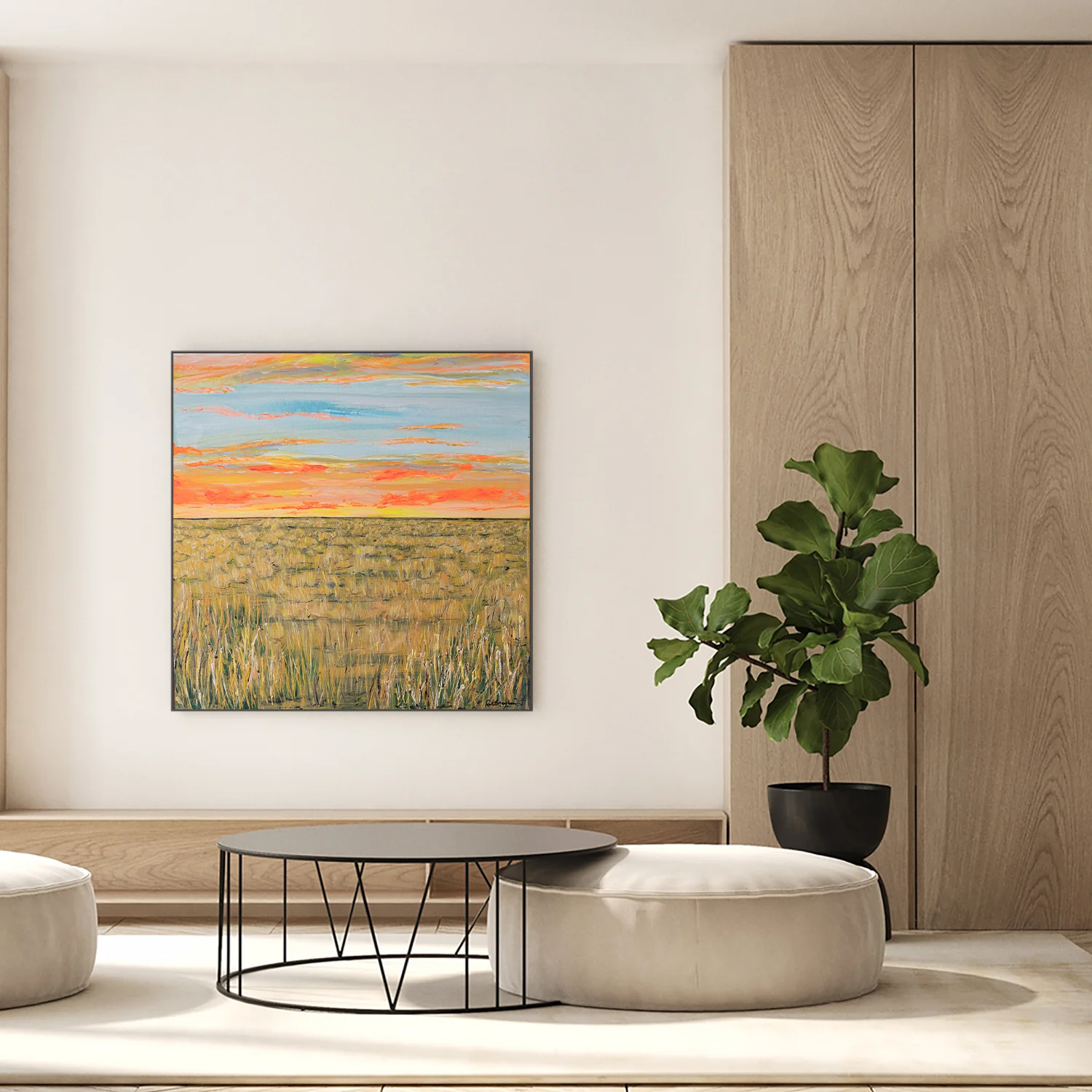 Hay Plains at Sunset - Image 7