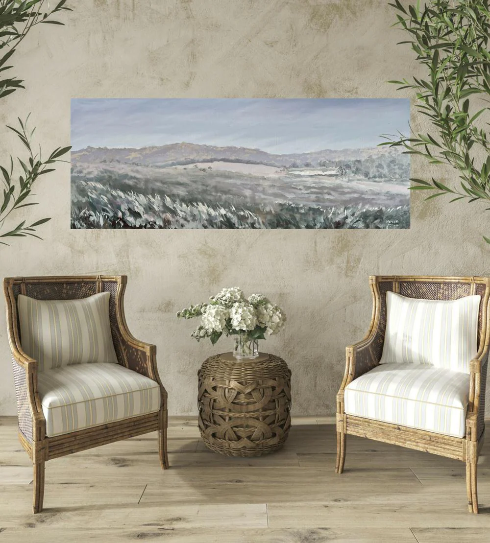 Hazy Winter Morn. Original hand-painted artwork by Meredith Howse. - Image 7