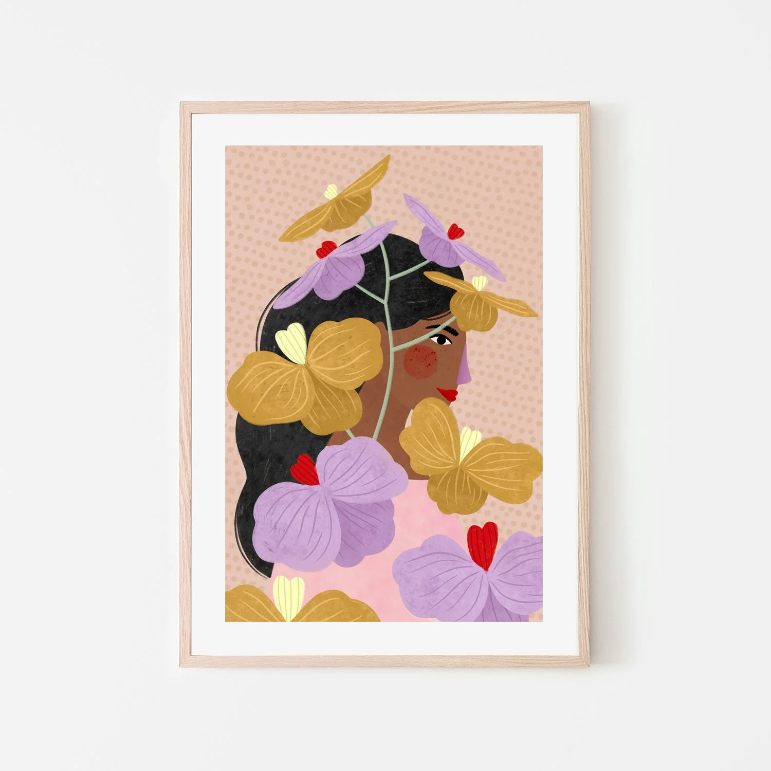 Hidden Behind Yellow Purple Flowers - Image 6