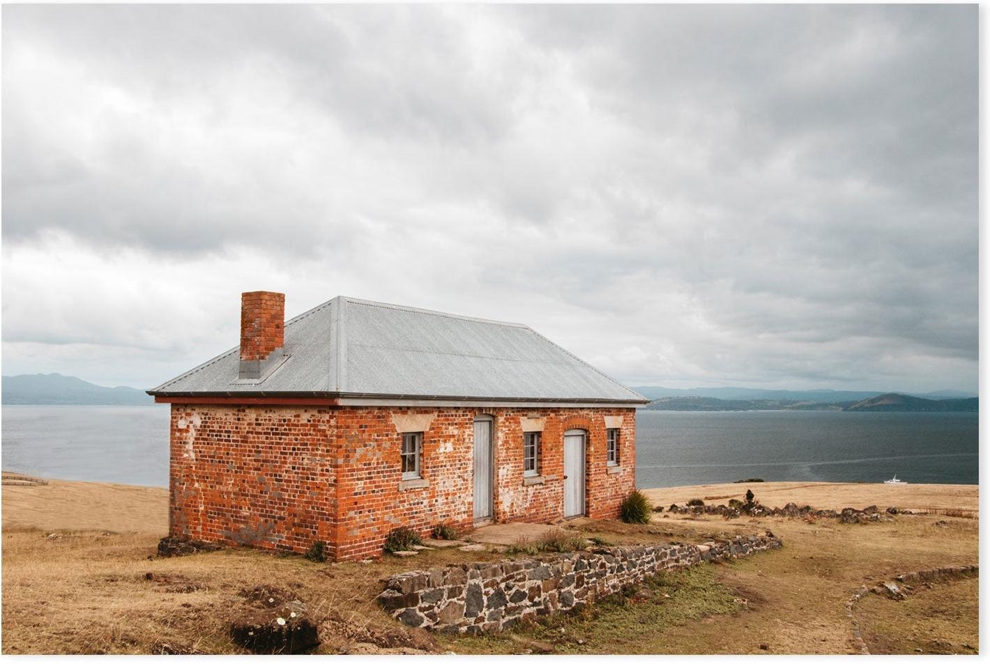Historic Building, Maria Island, Tasmania