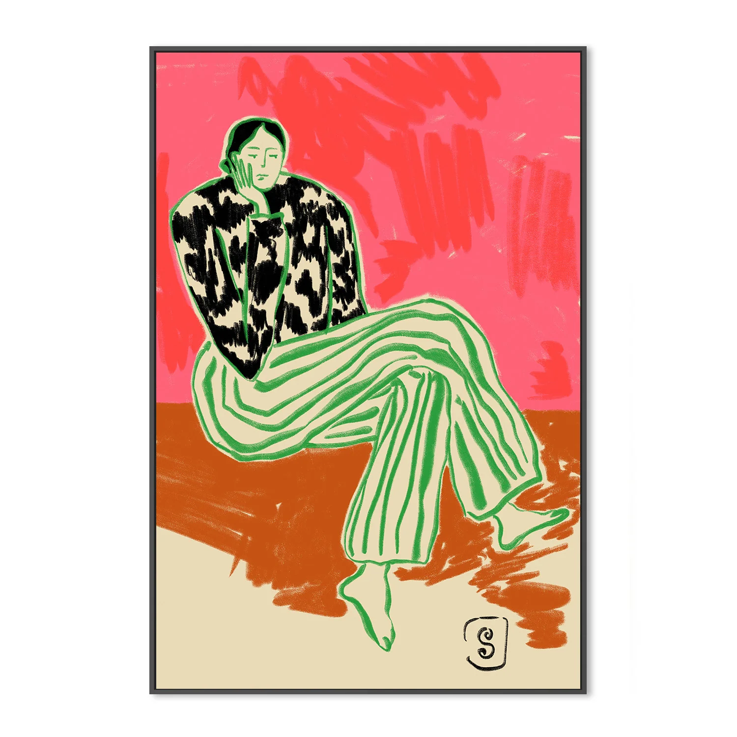 Calm Woman Portrait - Image 3
