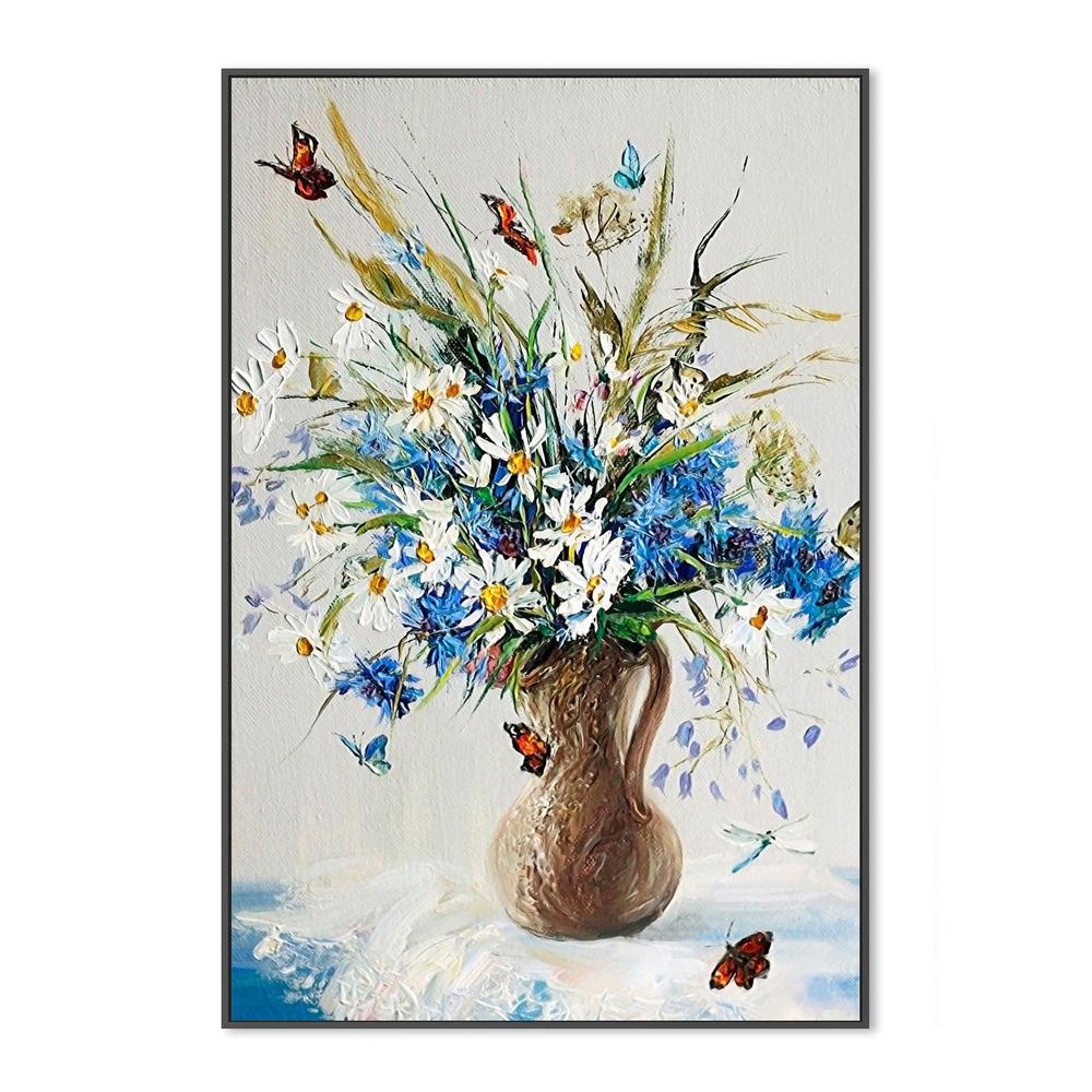 Home Of The Butterfly , Hand-painted Canvas - Image 3