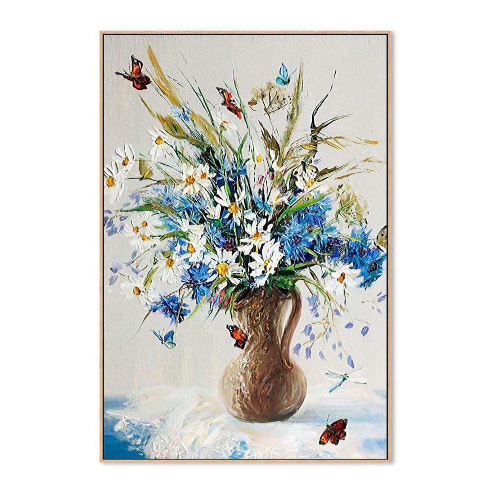 Home Of The Butterfly , Hand-painted Canvas - Image 4