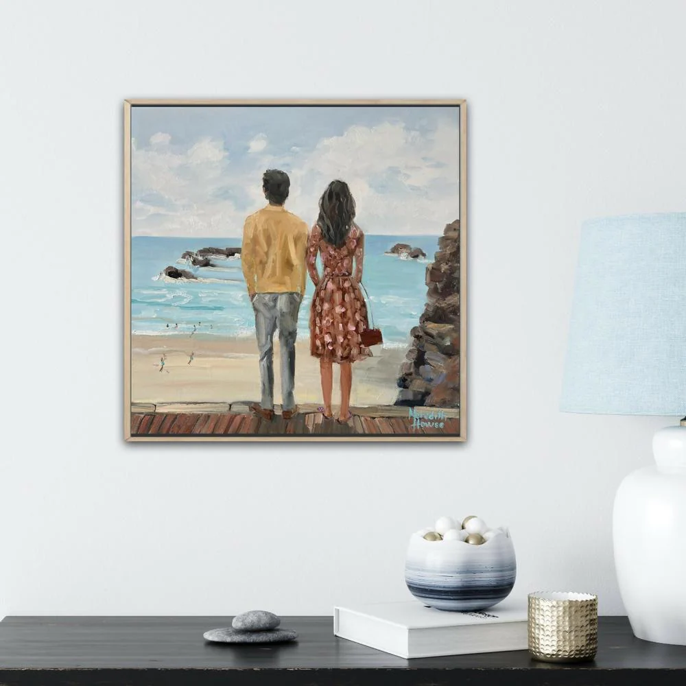 Honeymoon In Autumn, Original Hand-Painted Canvas By Meredith Howse - Image 2