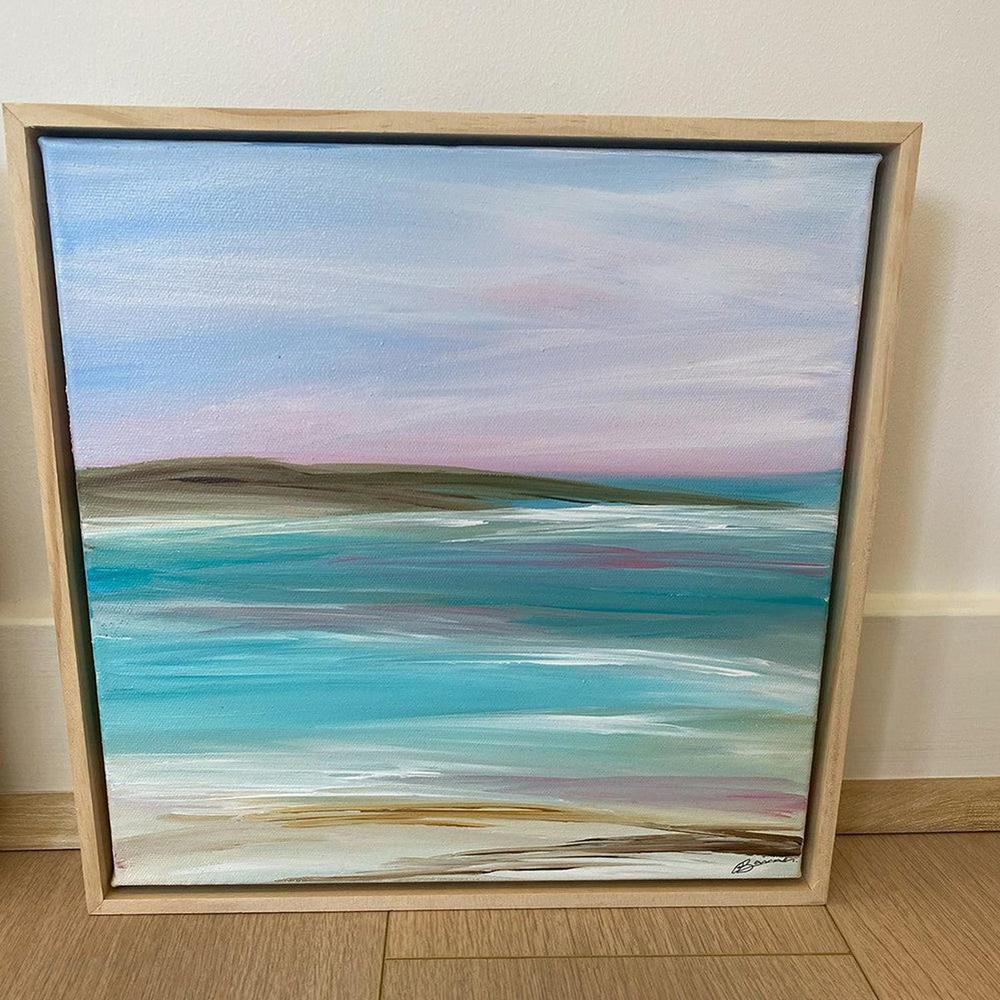 Hope Waters, Acrylic on Canvas, 33x33cm, By Joanne Barnes , Original Artwork - Image 3