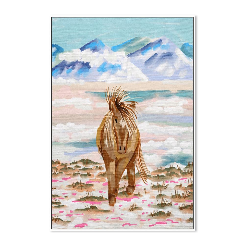 Horse In Winter Mountain - Image 6