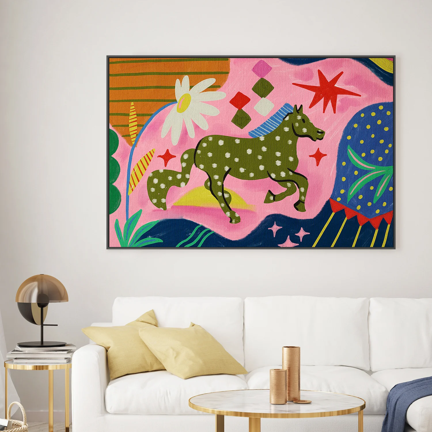 Horse With Geometric - Image 2