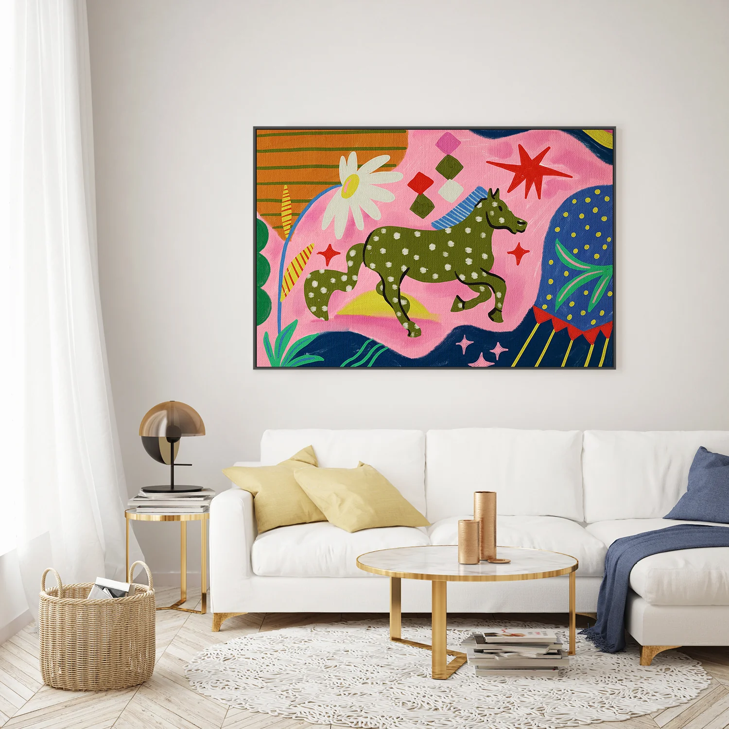 Horse With Geometric - Image 8