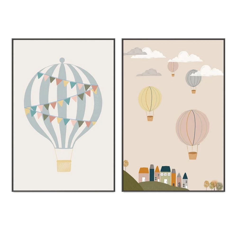 Hot Air Balloons, Set of 2 - Image 3