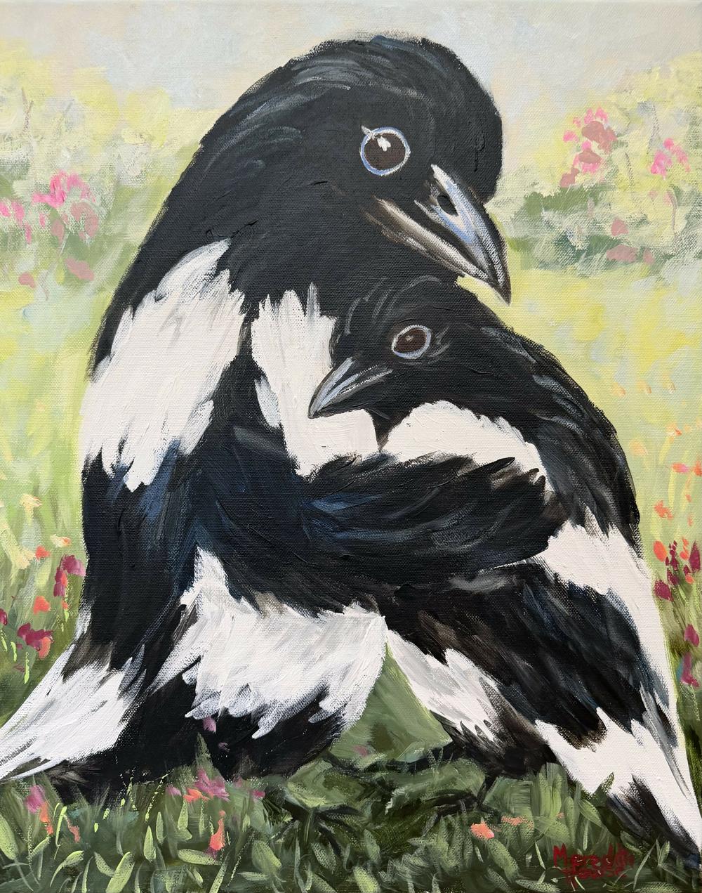 Hugs for Mum , Original Artwork