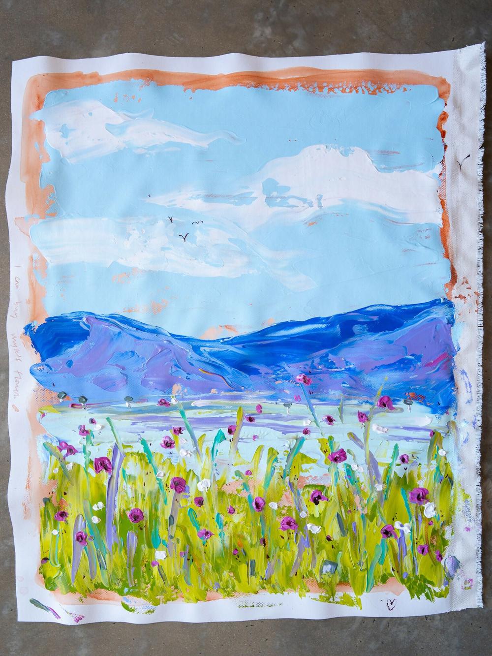 I Can Buy Myself Flowers , Original Artwork - Image 7