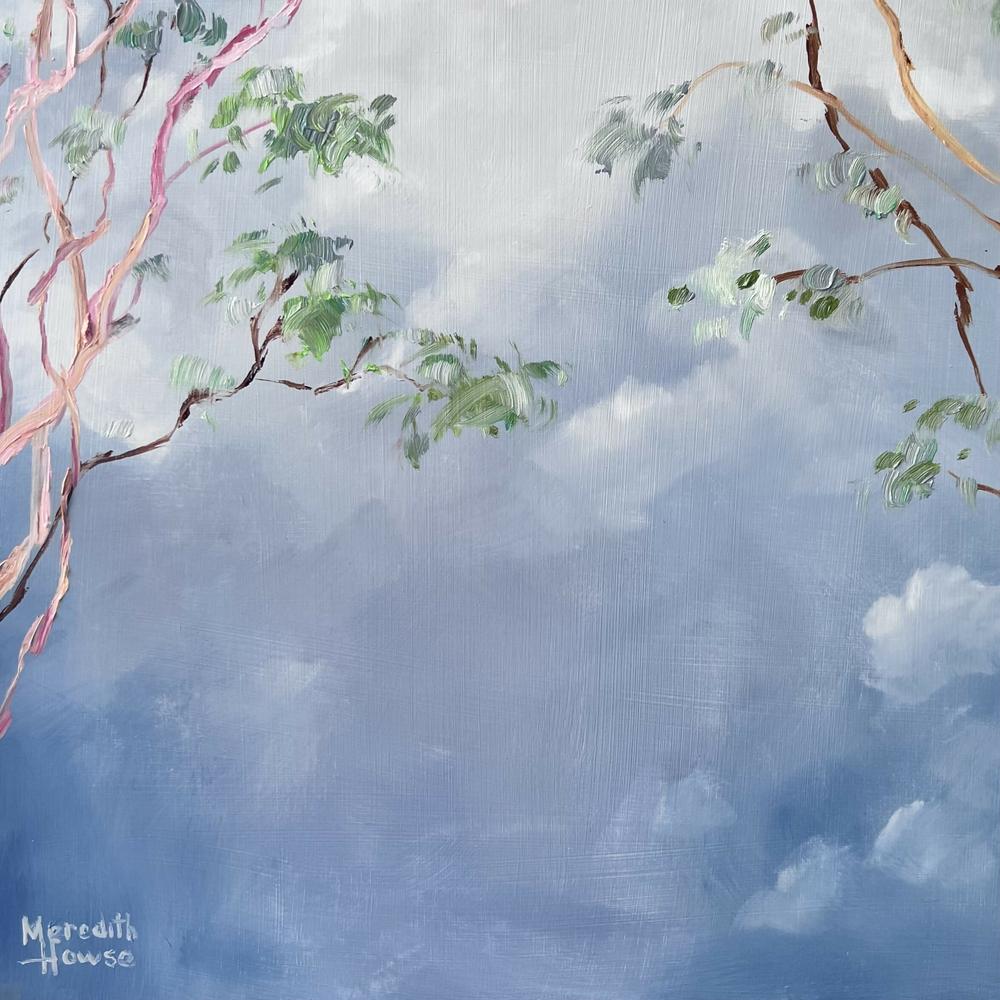 Illumination Gum Tree Clouds , Original Artwork - Image 4