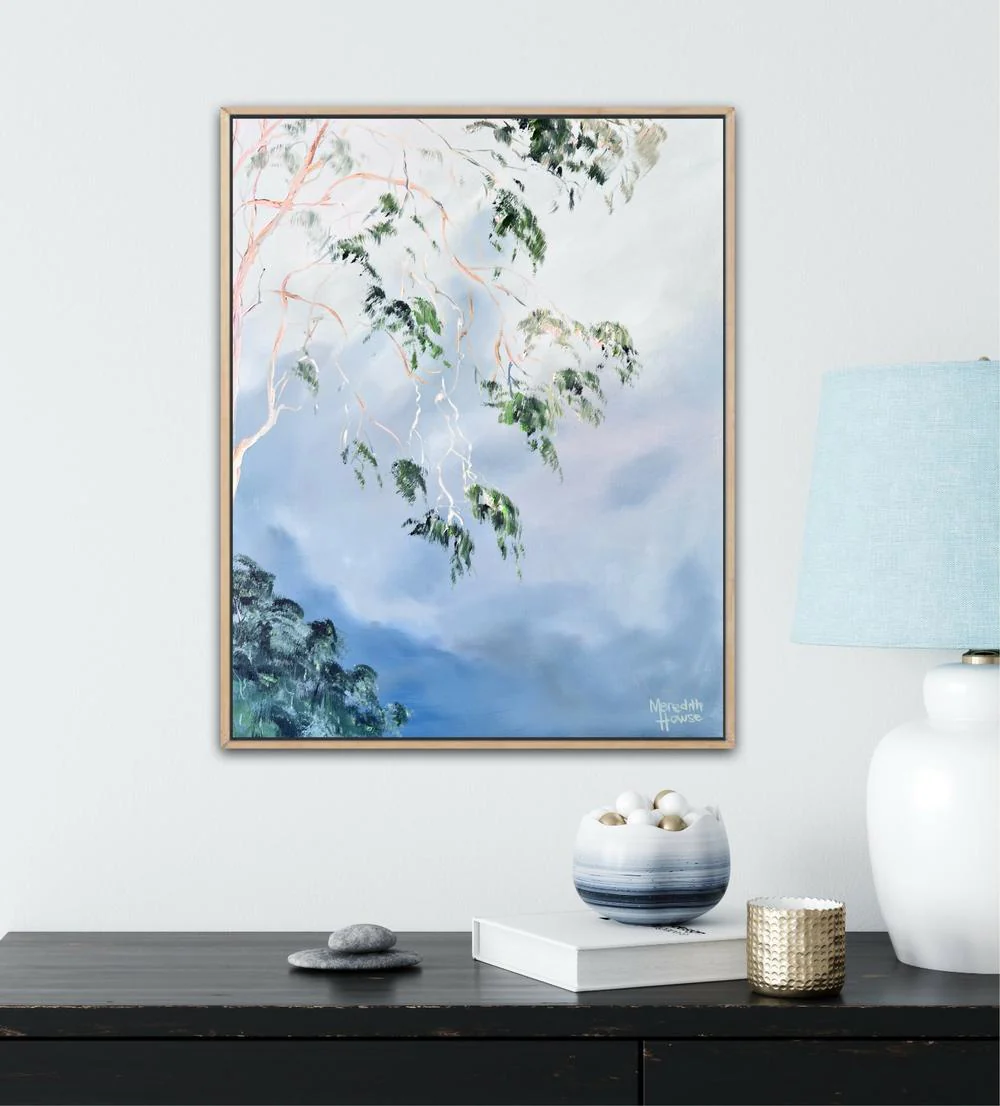 Illumination Gum Tree Sky , Original Artwork - Image 2