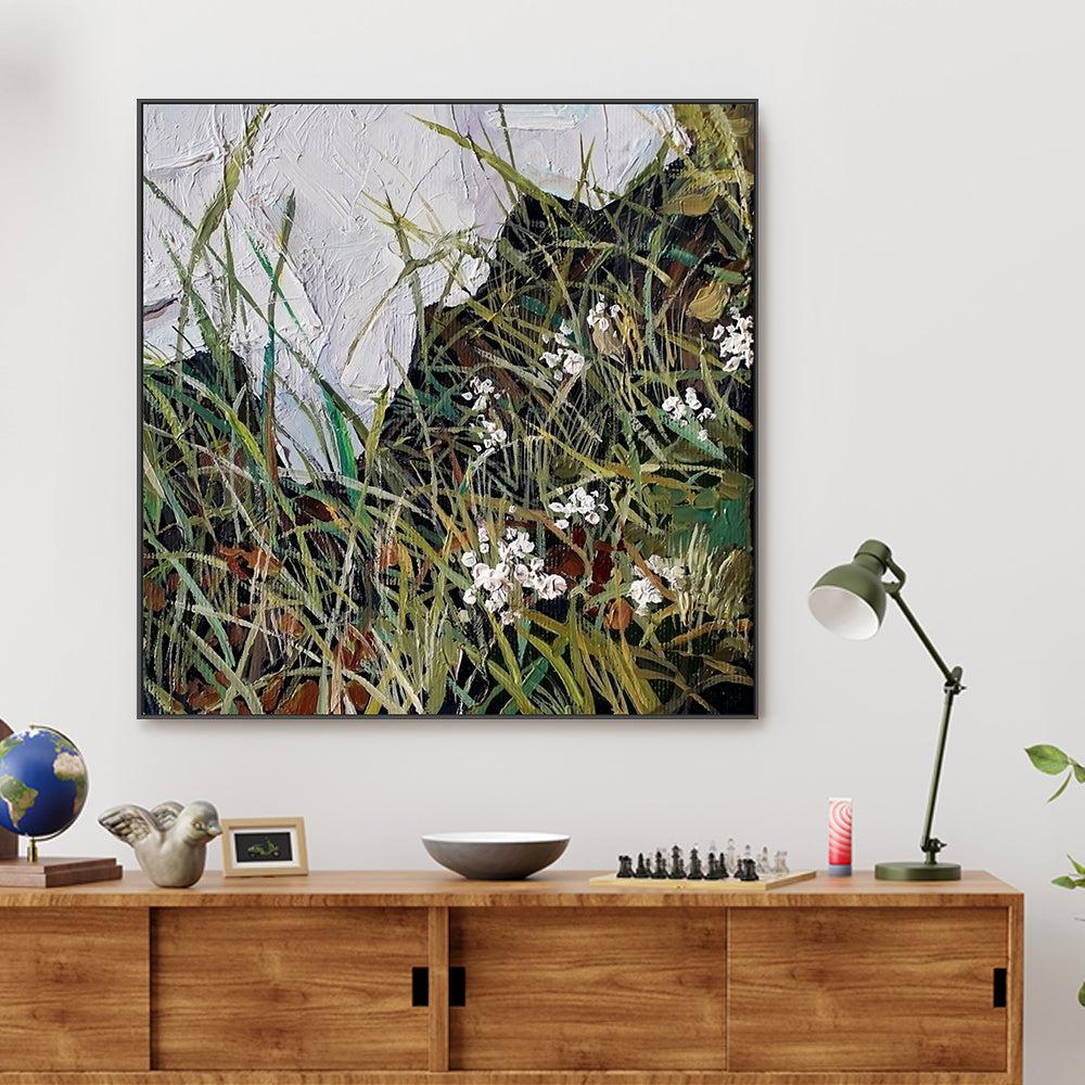 In The Field , Hand-painted Canvas - Image 2