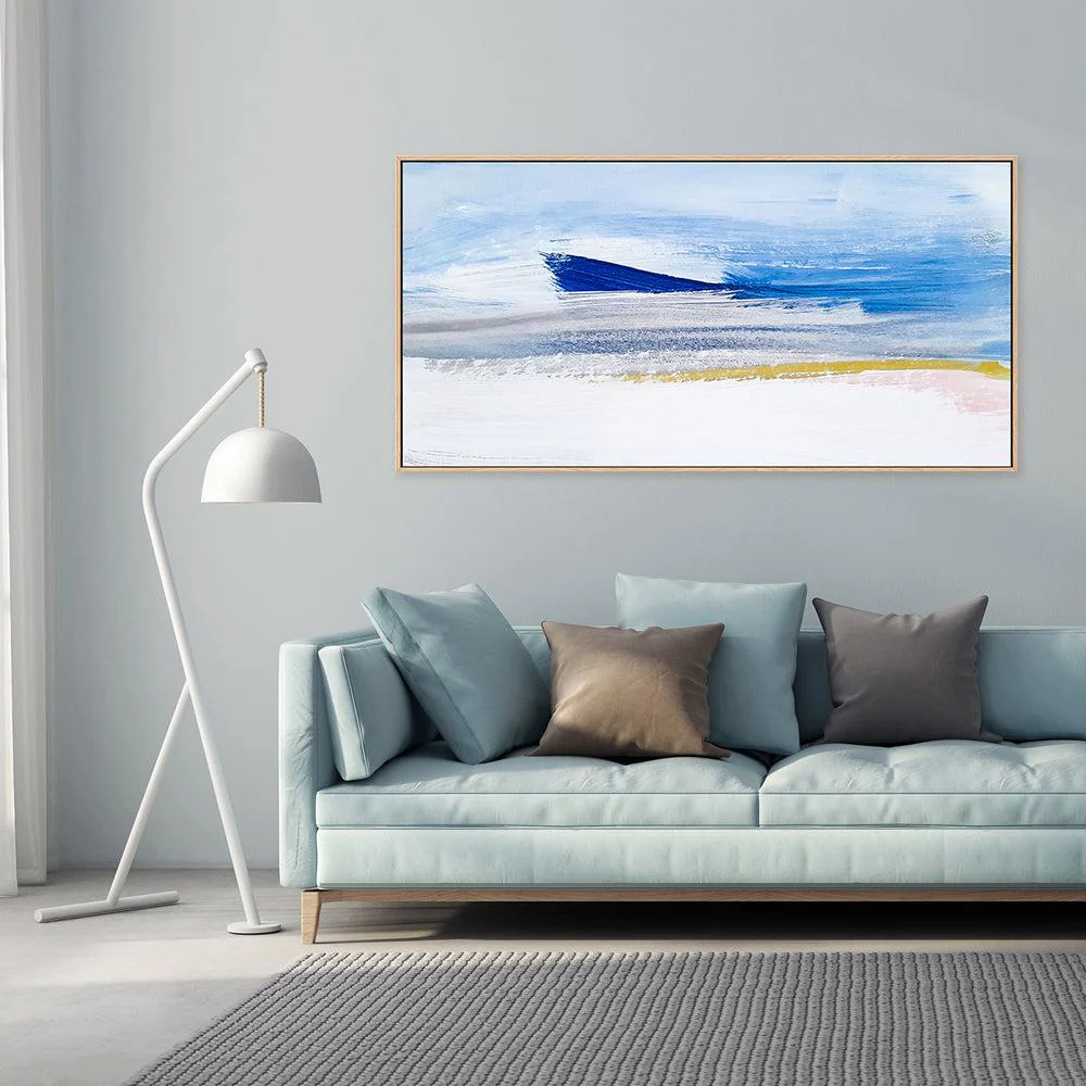 In The Sky , Hand-painted Canvas - Image 2