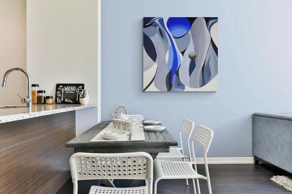 Influx, Original Hand-Painted Canvas - Image 6