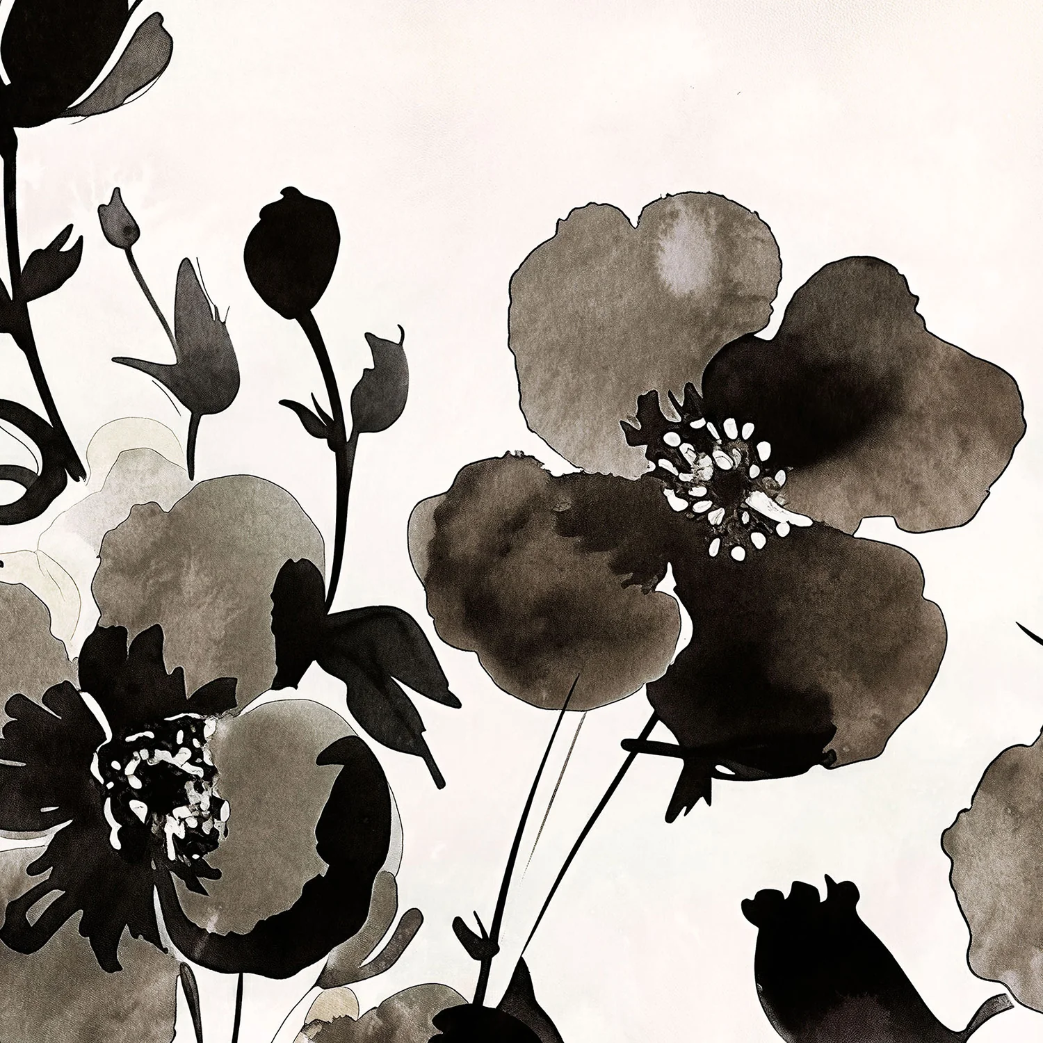 Ink Florals, Style A - Image 10