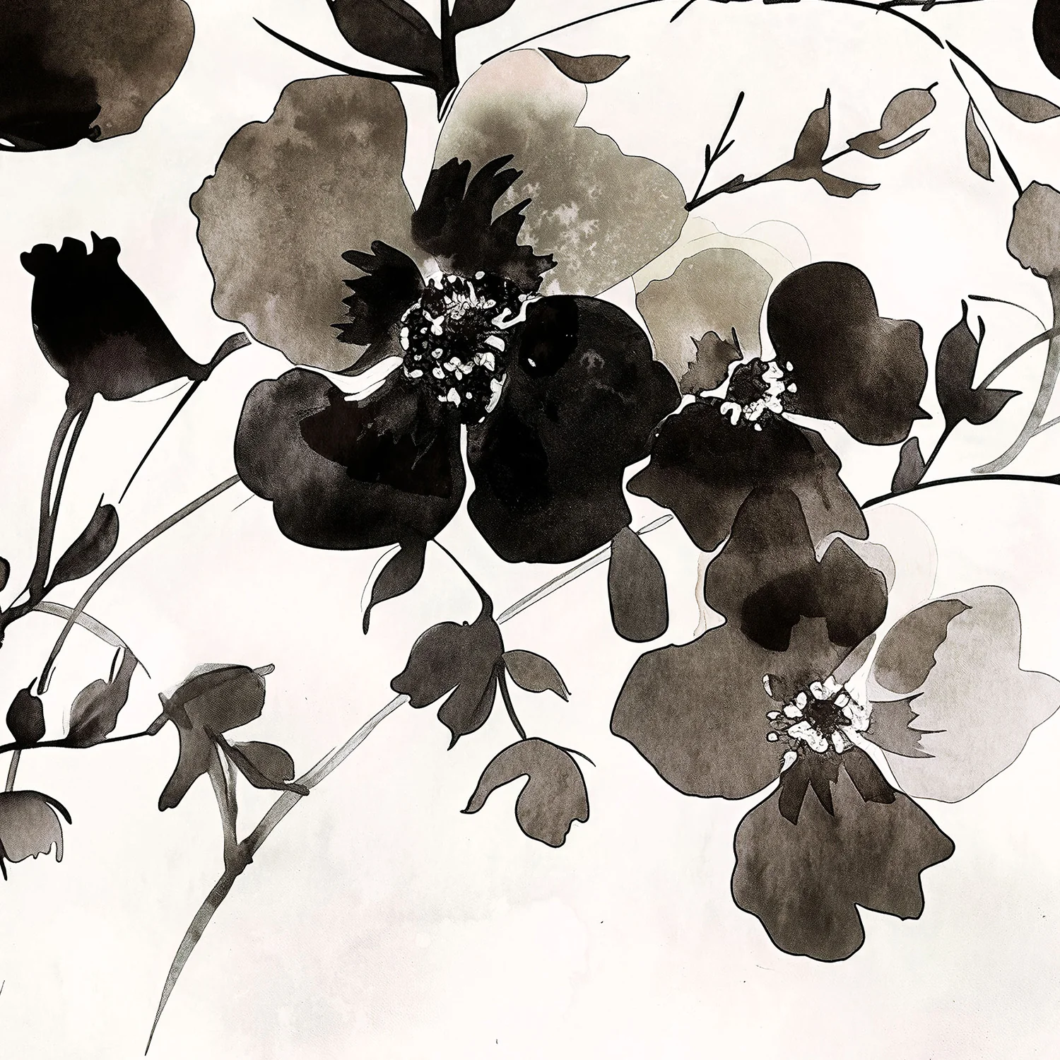 Ink Florals, Style A - Image 11